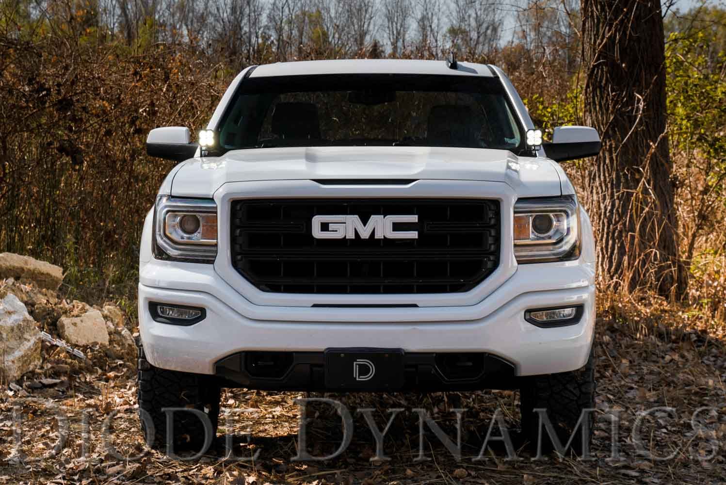 Stage Series Backlit Ditch Light Kit for 2014-2019 GMC Sierra 1500-9