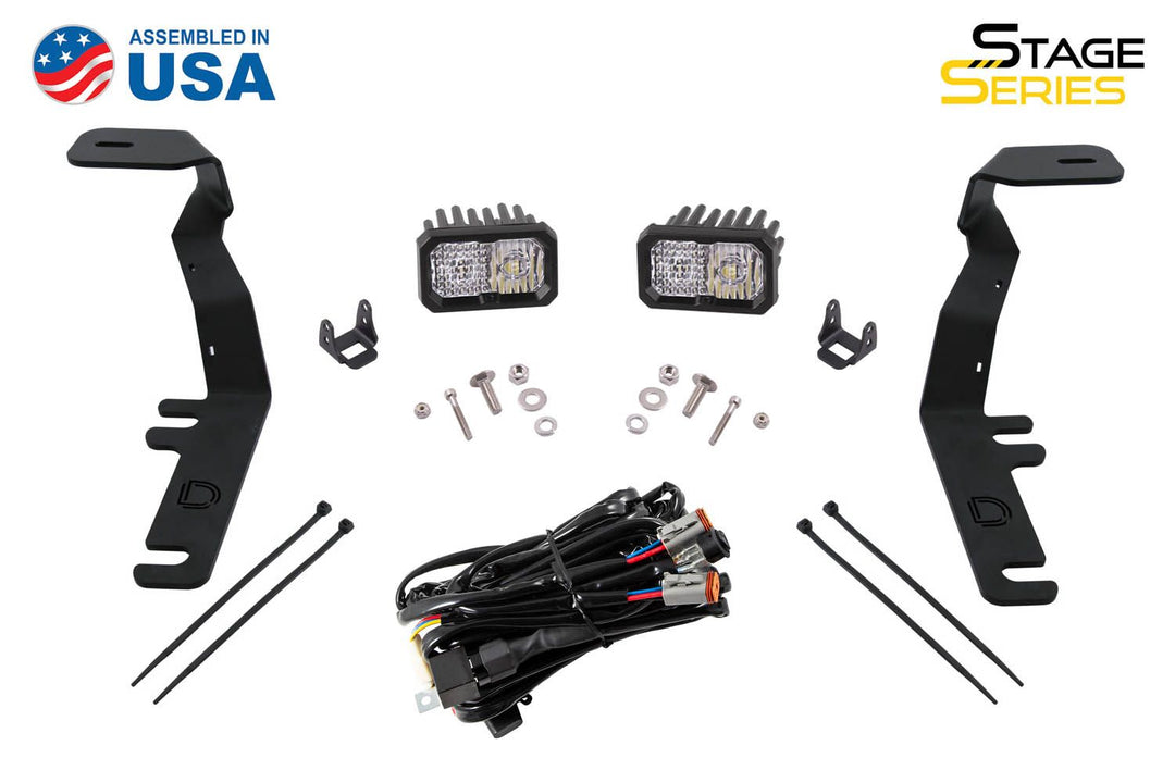 Stage Series Backlit Ditch Light Kit for 2015-2020 Ford F-150-ss3dtch-1037-DD6571
