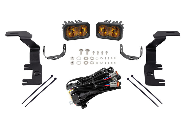 Stage Series Backlit Ditch Light Kit for 2015-2021 Chevrolet Colorado-3
