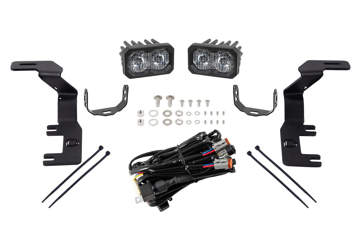 Stage Series Backlit Ditch Light Kit for 2015-2022 GMC Canyon-2