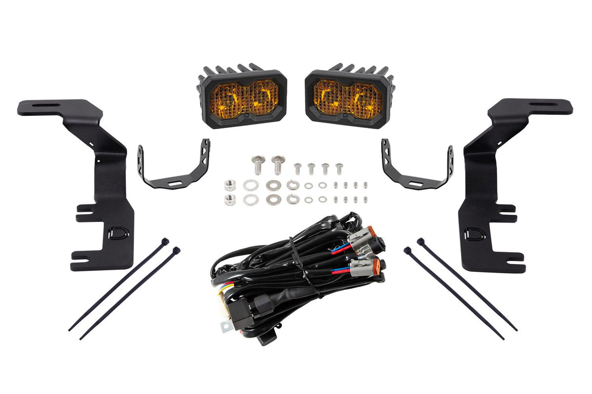 Stage Series Backlit Ditch Light Kit for 2015-2022 GMC Canyon-3