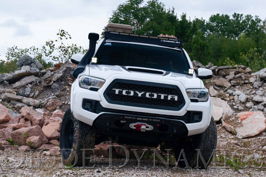 Stage Series Backlit Ditch Light Kit for 2016-2023 Toyota Tacoma-7