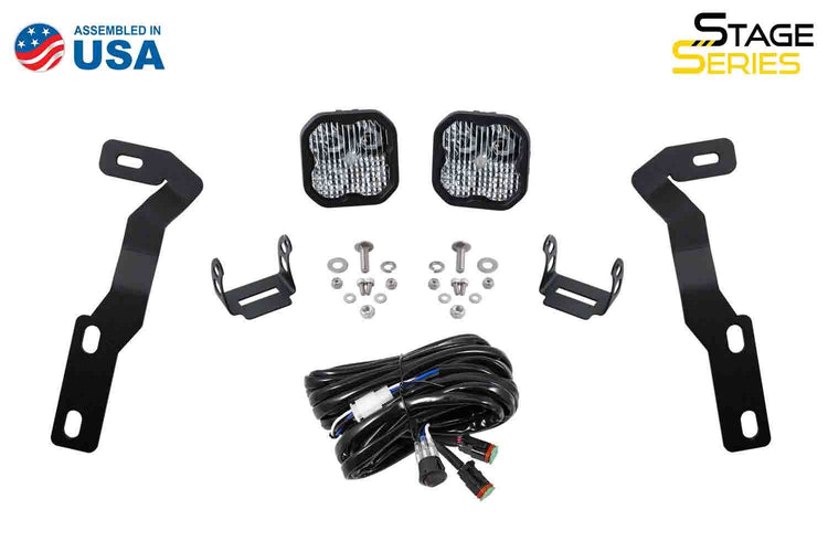Stage Series Backlit Ditch Light Kit for 2016-2023 Toyota Tacoma-DD6372