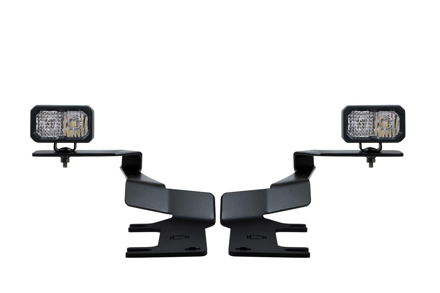 Stage Series Backlit Ditch Light Kit for 2017-2022 Ford Super Duty-DD7552-3