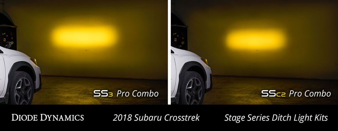 Stage Series Backlit Ditch Light Kit for 2018-2023 Subaru Crosstrek-9