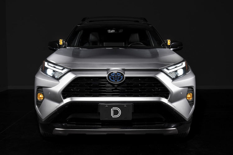 Stage Series Backlit Ditch Light Kit for 2019-2025 Toyota RAV4-1