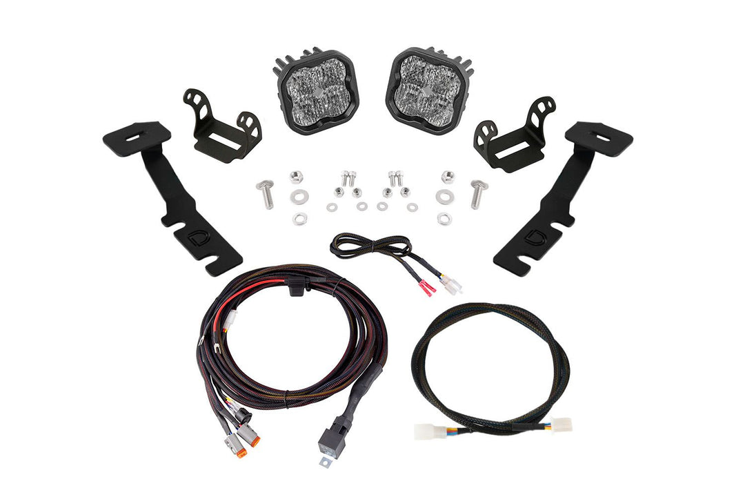 Stage Series Backlit Ditch Light Kit for 2019-2025 Toyota RAV4-5