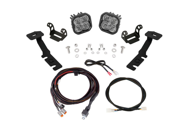 Stage Series Backlit Ditch Light Kit for 2019-2025 Toyota RAV4-5