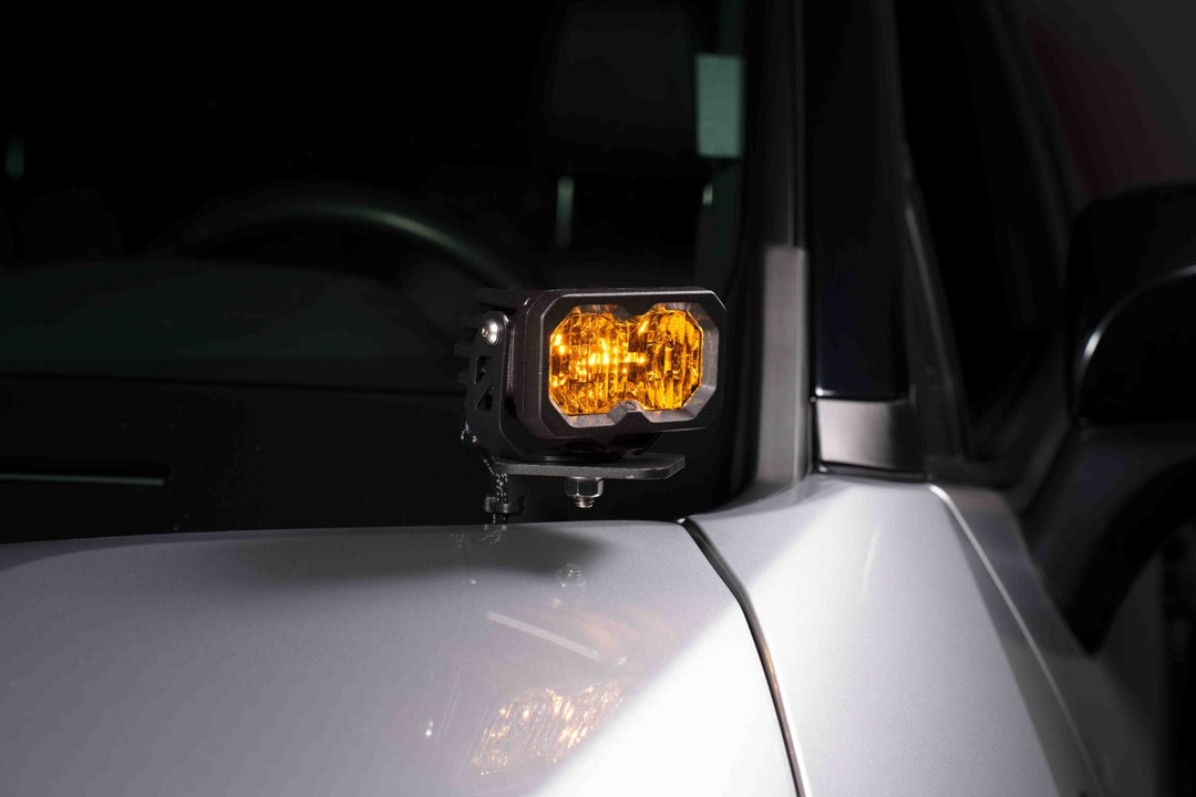 Stage Series Backlit Ditch Light Kit for 2019-2025 Toyota RAV4-7
