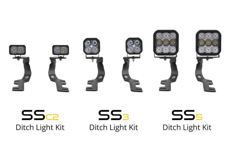 Stage Series Backlit Ditch Light Kit for 2019+ Ram 1500-4