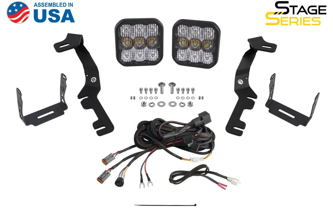Stage Series Backlit Ditch Light Kit for 2019+ Ram 1500-DD7604-9