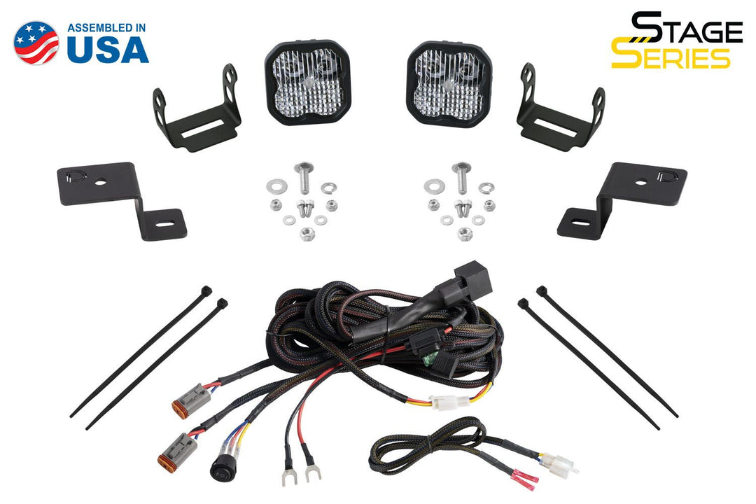 Stage Series Backlit Ditch Light Kit for 2021+ Ford F-150-DD7369-8