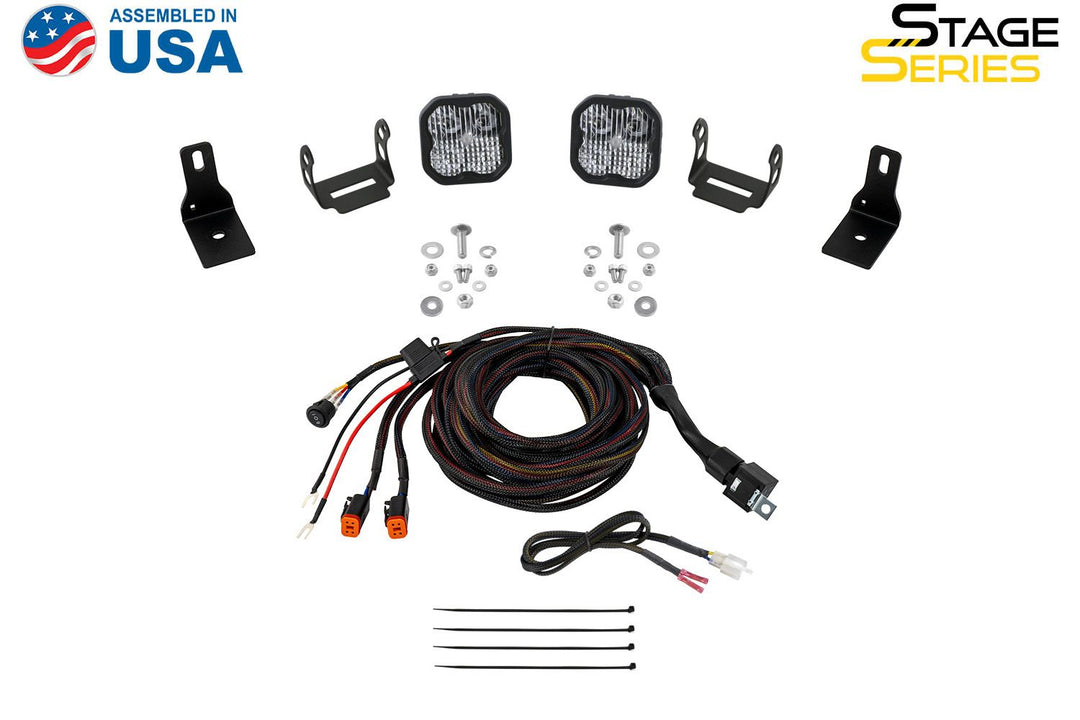 Stage Series Backlit Ditch Light Kit For 2022-2024 Ford Maverick-7