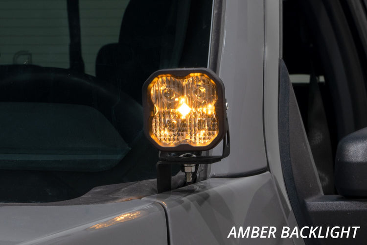 Stage Series Backlit Ditch Light Kit for 2022+ Ford F-150 Lightning-3