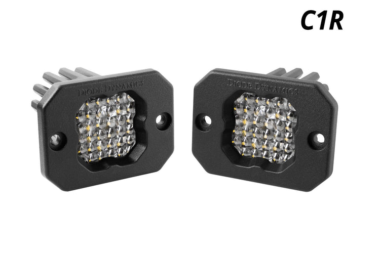 Stage Series C1R White Flood Flush Mount LED Pod-3