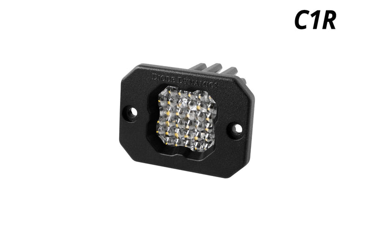Stage Series C1R White Flood Flush Mount LED Pod-4