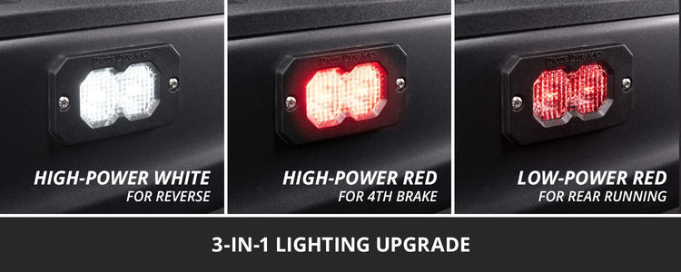 Stage Series Flush Mount Reverse Light Kit-8