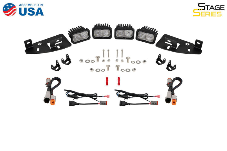 Stage Series Fog Pocket Kit for 2019-2024 Ram 1500-3