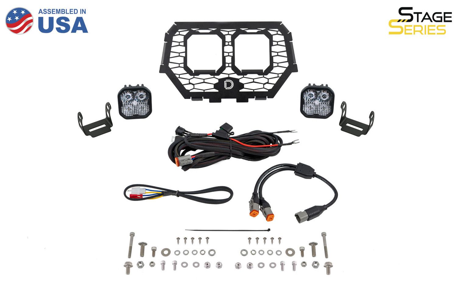 Stage Series LED Grille Kit For 2014-2018 Polaris RZR XP-4