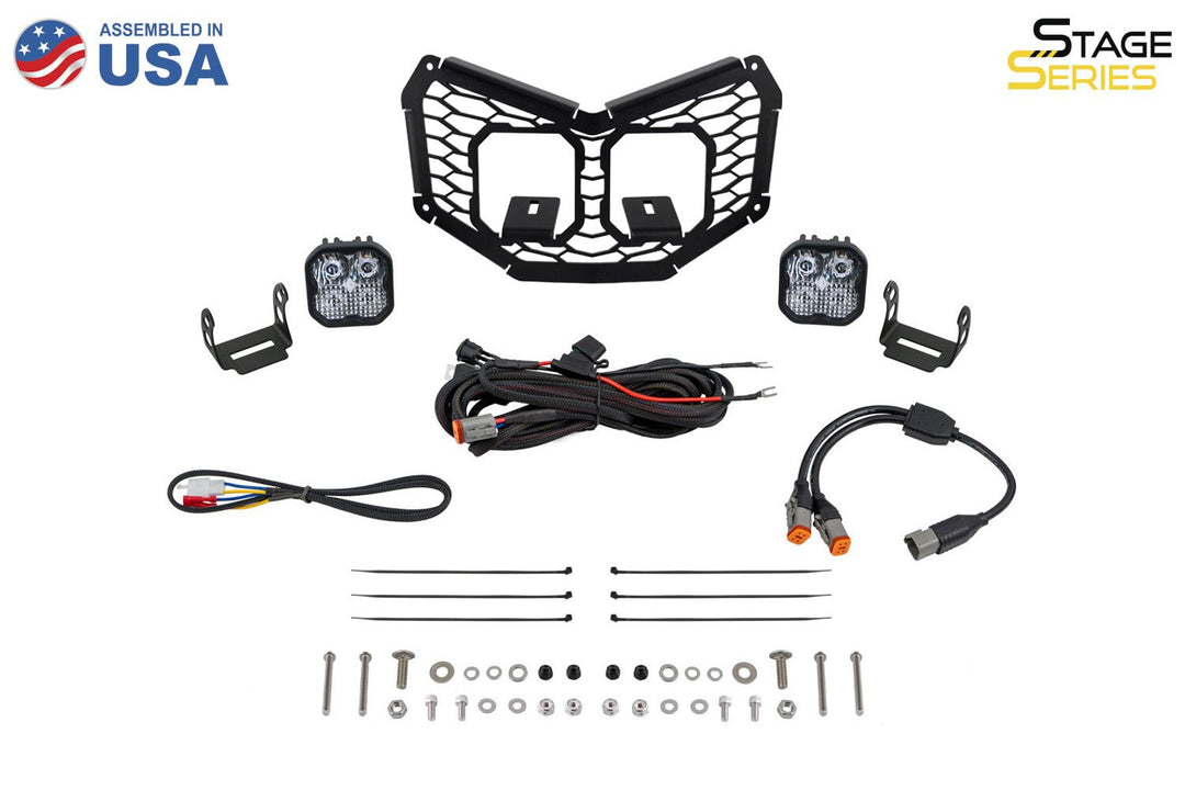 Stage Series LED Grille Kit for 2017-2025 Can-Am Maverick X3-2