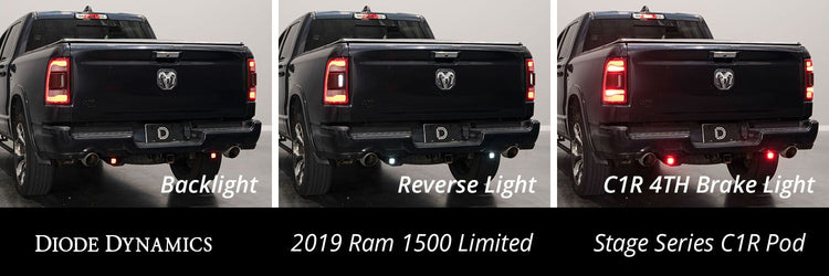 Stage Series Reverse Light Kit for 2019-2023 Ram 1500-6