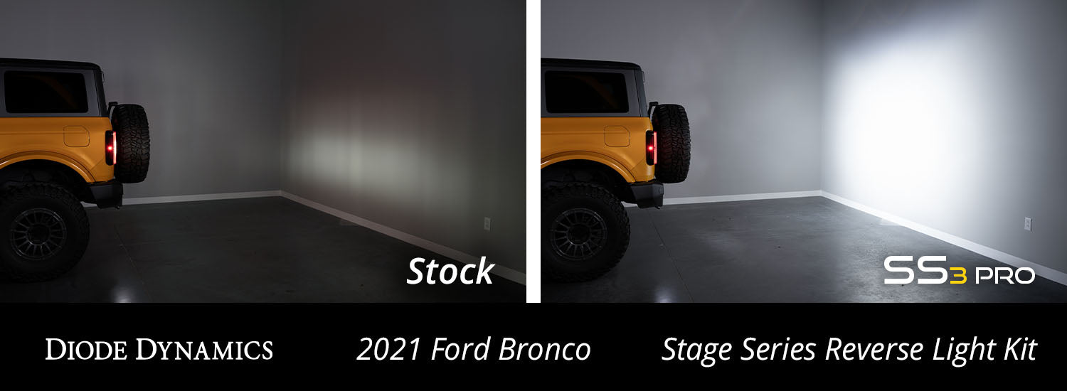 Stage Series Reverse Light Kit for 2021-2023 Ford Bronco-