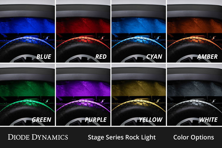 Stage Series RGBW LED Rock Light Kit (8-Pack)-7