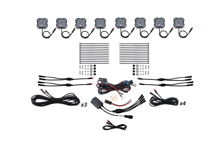 Stage Series RGBW LED Rock Light Kit (8-Pack)-DD7744C-3