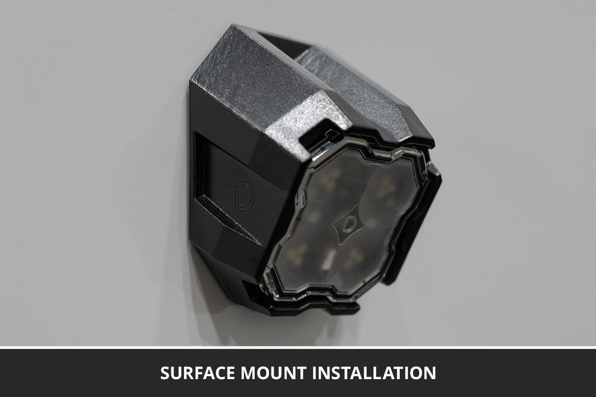 Stage Series Rock Light Angled Surface Mount Kit-4
