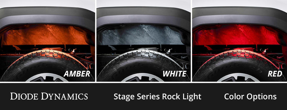 Stage Series Single-Color LED Rock Light Kit (12-Pack)-9