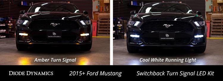 Switchback Turn Signal LED Kit for 2015-2017 Ford Mustang Diode Dynamics-5