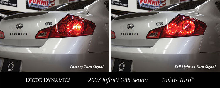 Tail as Turn Module 2003-2008 G35/ 2009-2013 G37 Sedan (Pair) Diode Dynamics