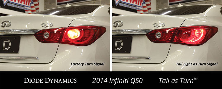Tail as Turn Module 2014-2017 Infiniti Q50 Sedan (Pair) Diode Dynamics-dd3036
