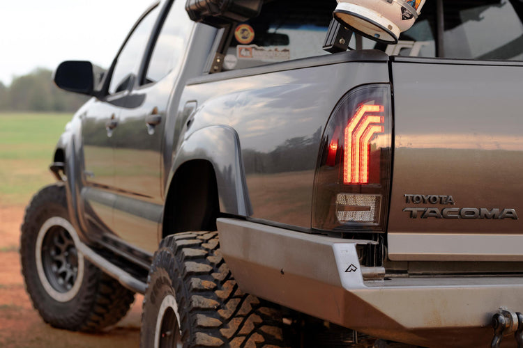 Toyota Tacoma (05-15): Morimoto XB LED Tail Lights (Clear)-1