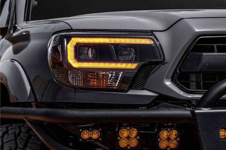 Toyota Tacoma (12-15): Morimoto XB Hybrid LED Headlights (Amber DRL)-12