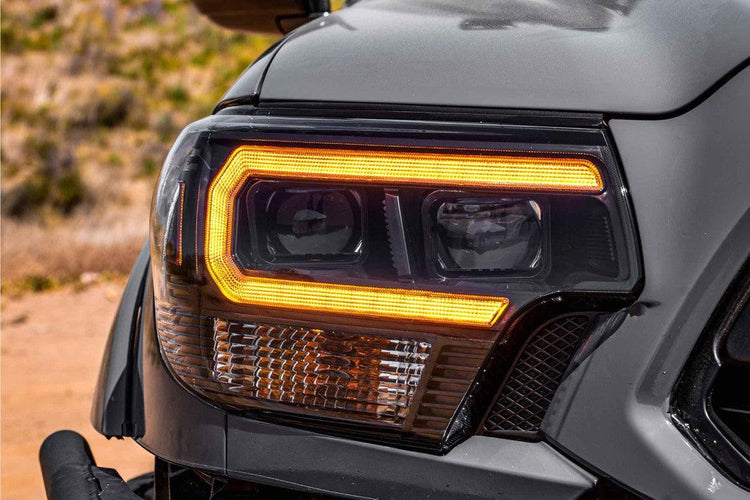 Toyota Tacoma (12-15): Morimoto XB Hybrid LED Headlights (Amber DRL)-14