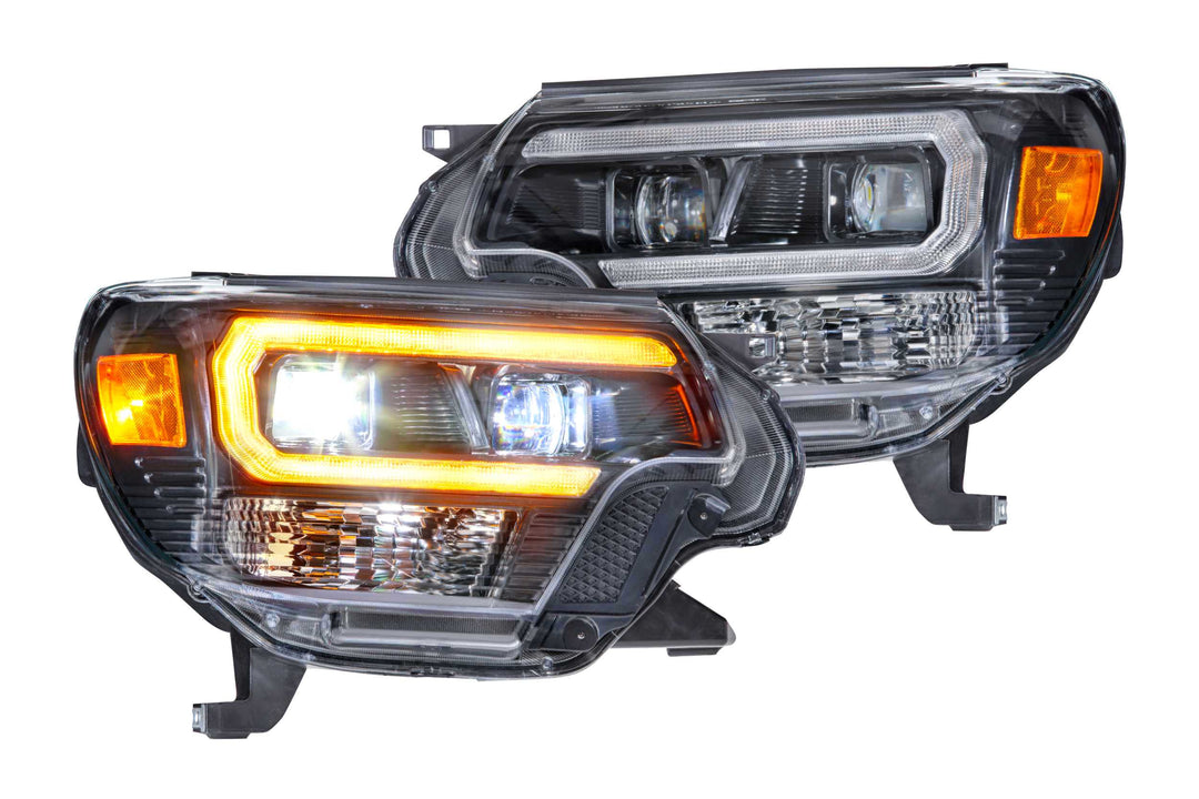 Toyota Tacoma (12-15): Morimoto XB Hybrid LED Headlights (Amber DRL)-2