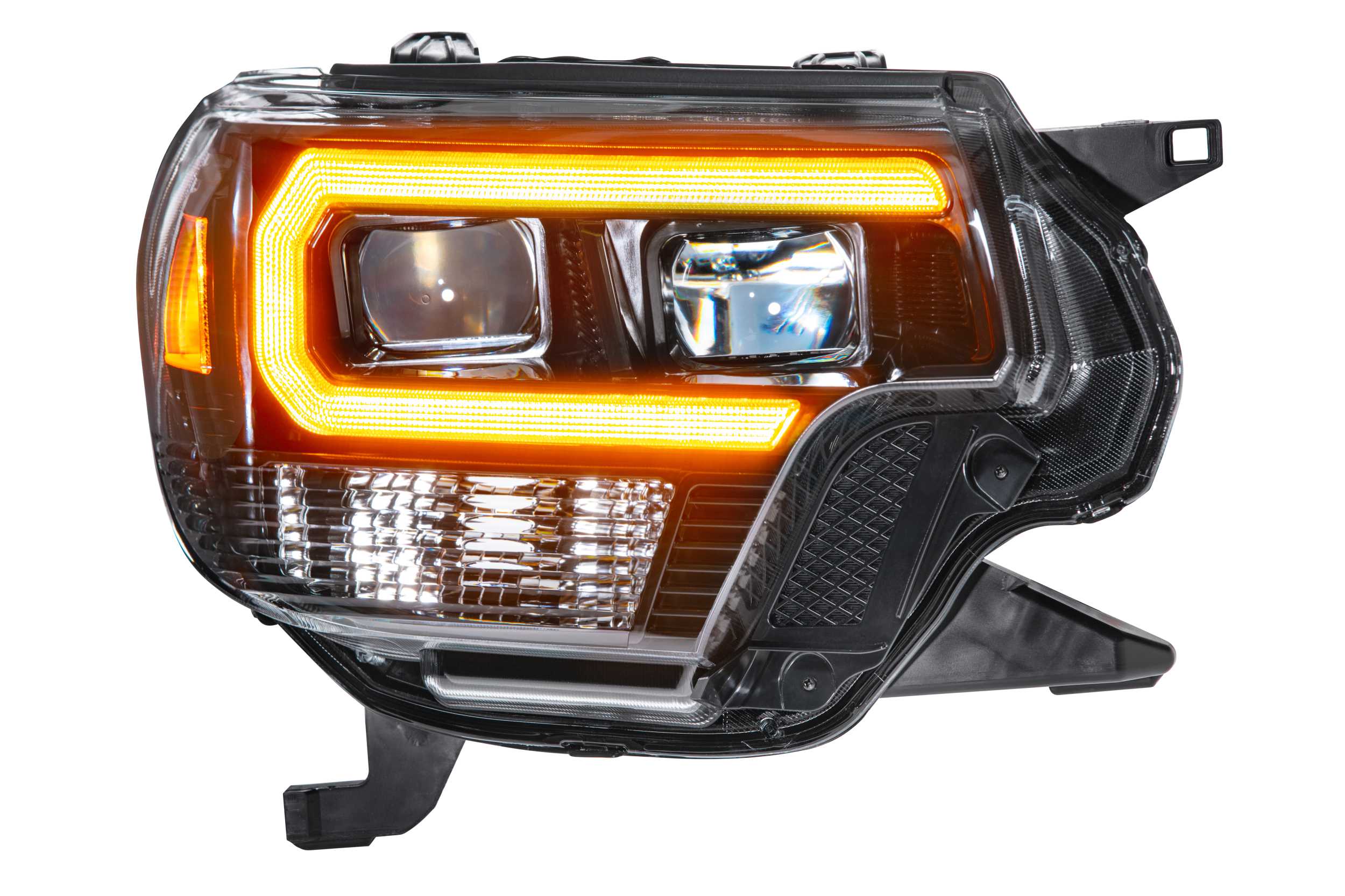 Toyota Tacoma (12-15): Morimoto XB Hybrid LED Headlights (Amber DRL)-5