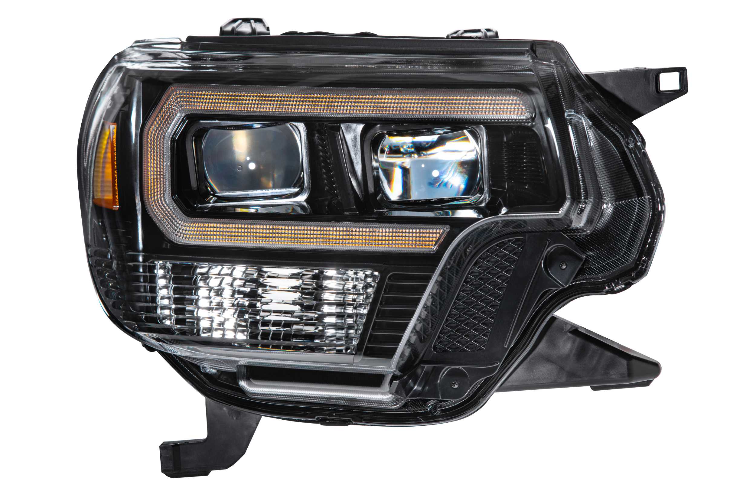 Toyota Tacoma (12-15): Morimoto XB Hybrid LED Headlights (Amber DRL)-6