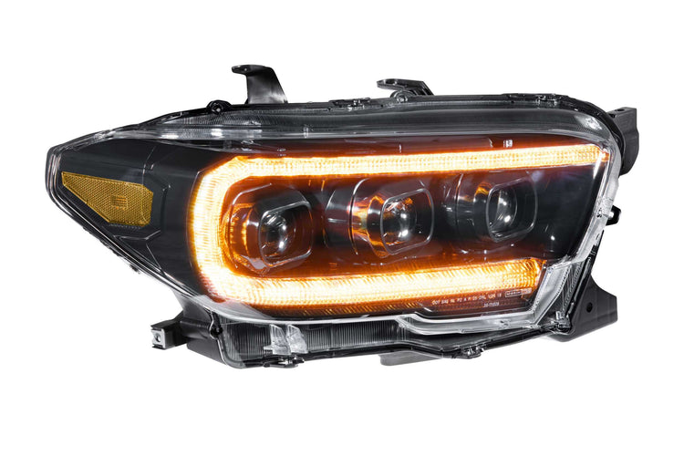 Toyota Tacoma (16-23): Morimoto XB LED Headlights (Amber DRL /Gen 2)-LF530.2-A-ASM