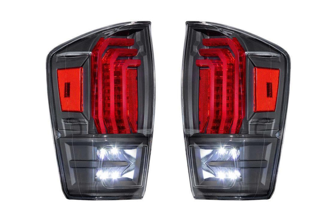 Toyota Tacoma 16+: Morimoto XB LED Tails (Pair / Clear Lens)-2