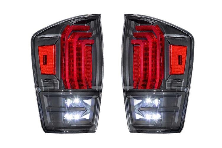 Toyota Tacoma 16+: Morimoto XB LED Tails (Pair / Clear Lens)-2