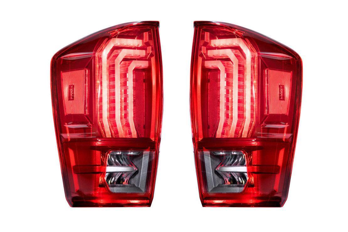 Toyota Tacoma 16+: Morimoto XB LED Tails (Pair / Red Lens)-2