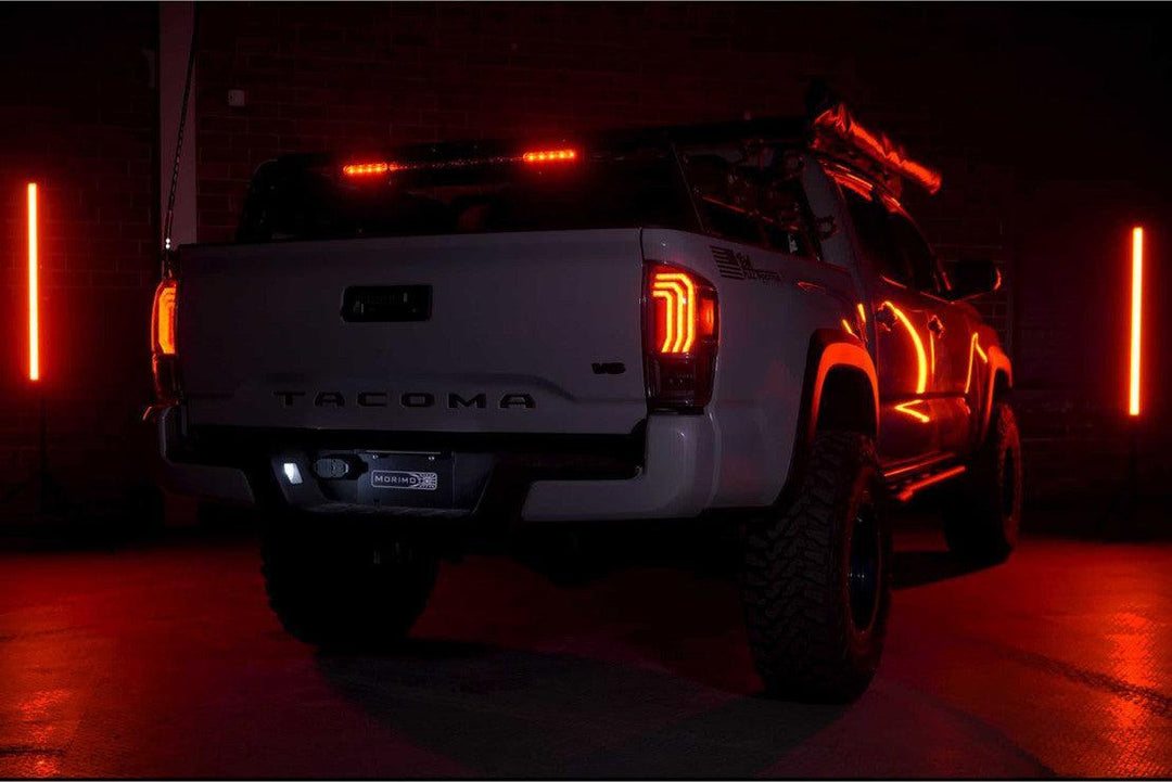 Toyota Tacoma 16+: Morimoto XB LED Tails (Pair / Red Lens)-4