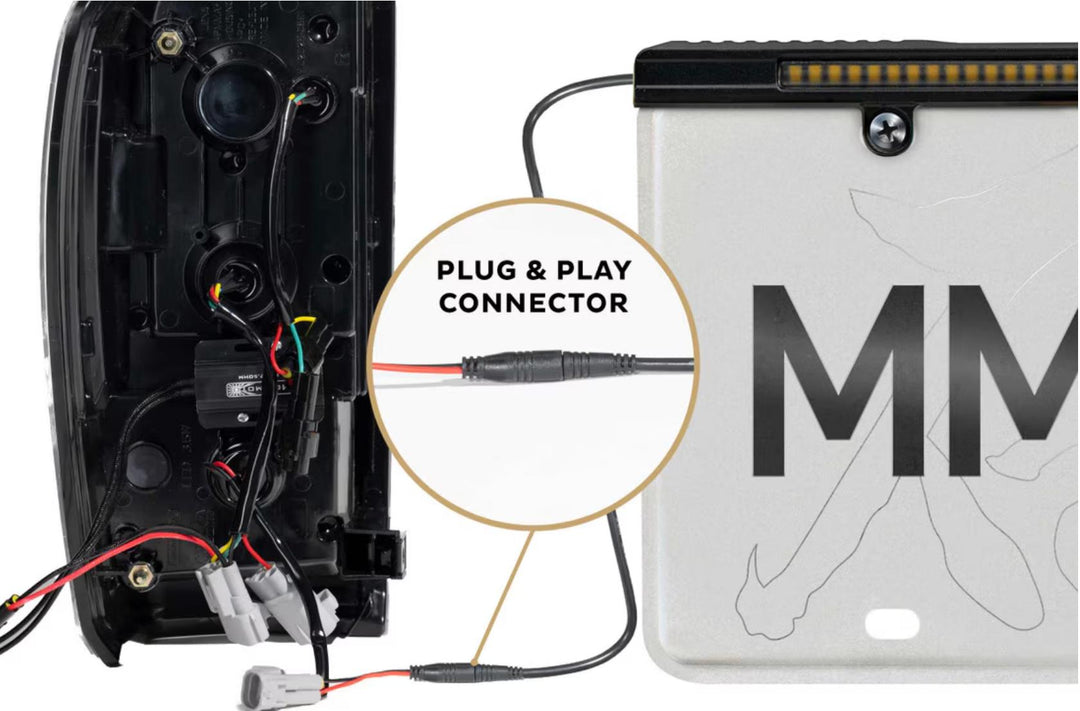 Toyota Tacoma 16+: Morimoto XB LED Tails (Pair / Red Lens)-6