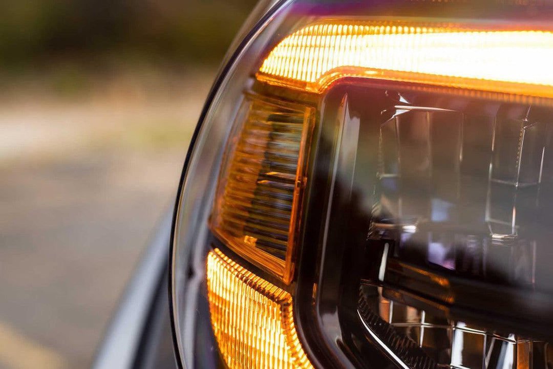 Toyota Tundra (07-13) Sequoia (08-18): Morimoto XB LED Headlights (Amber DRL)-11