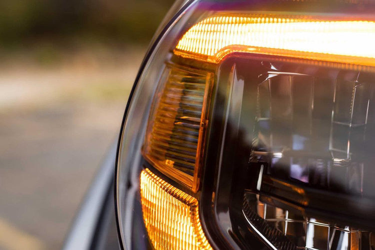 Toyota Tundra (07-13) Sequoia (08-18): Morimoto XB LED Headlights (Amber DRL)-11