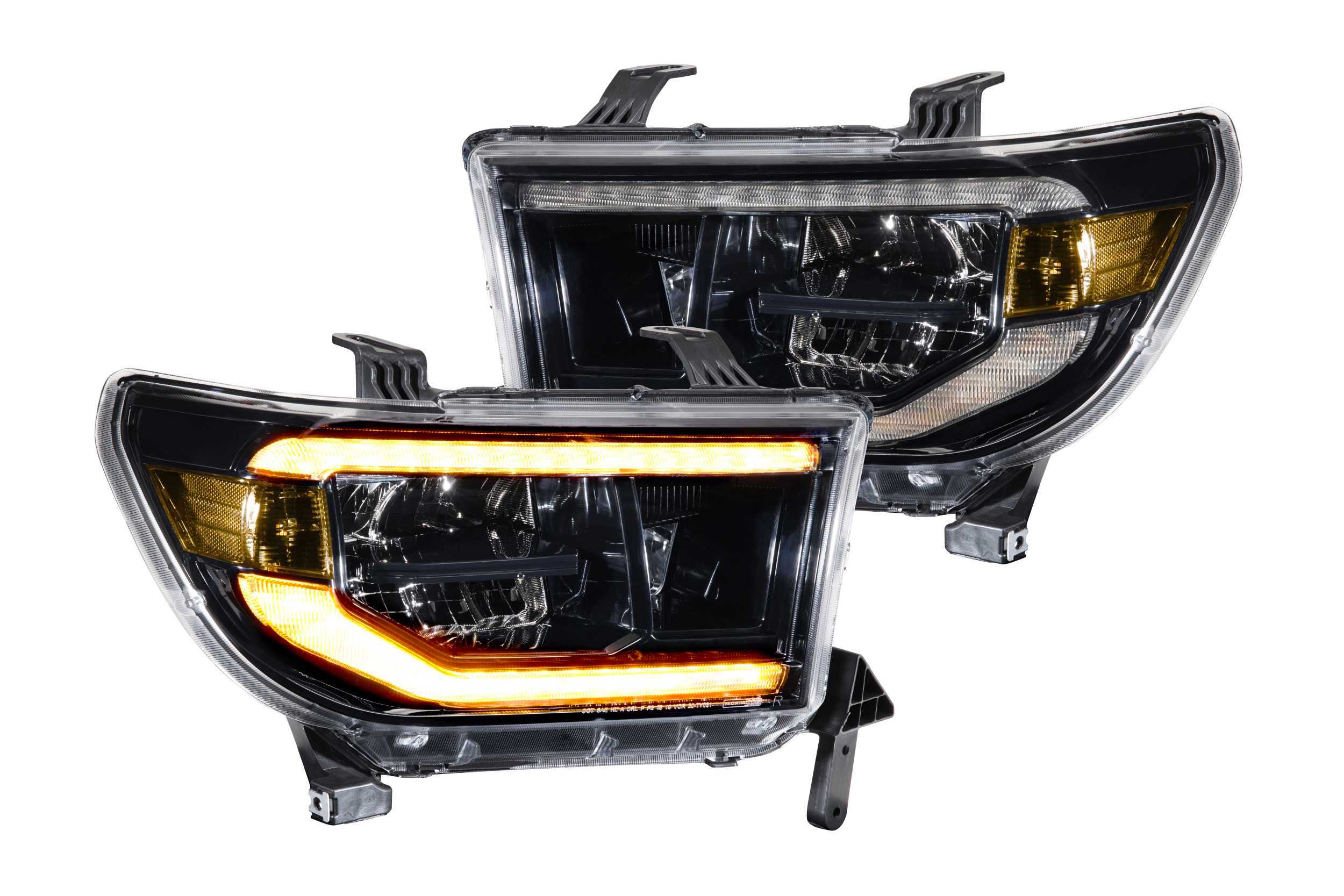 Toyota Tundra (07-13) Sequoia (08-18): Morimoto XB LED Headlights (Amber DRL)-2