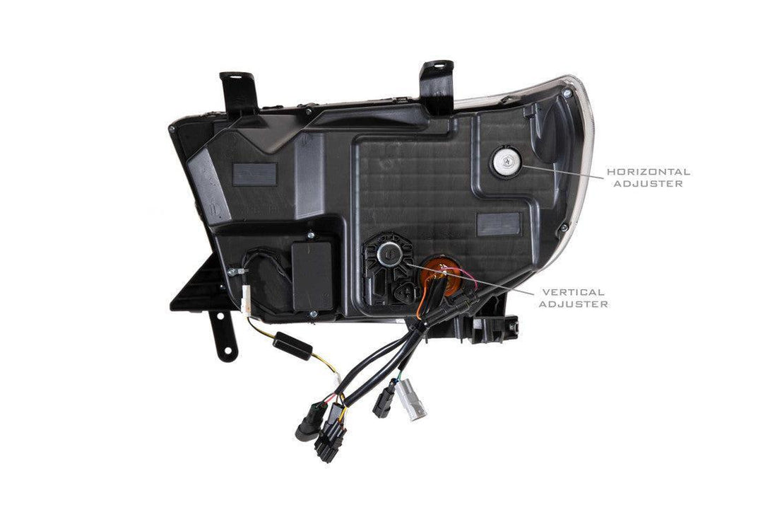 Toyota Tundra (07-13) Sequoia (08-18): Morimoto XB LED Headlights (Amber DRL)-3