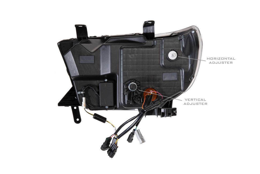 Toyota Tundra (07-13) Sequoia (08-18): Morimoto XB LED Headlights (Amber DRL)-3